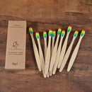 Kit Escovas de Dente Bambu